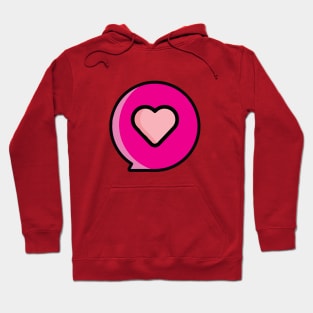 Love chat Hoodie